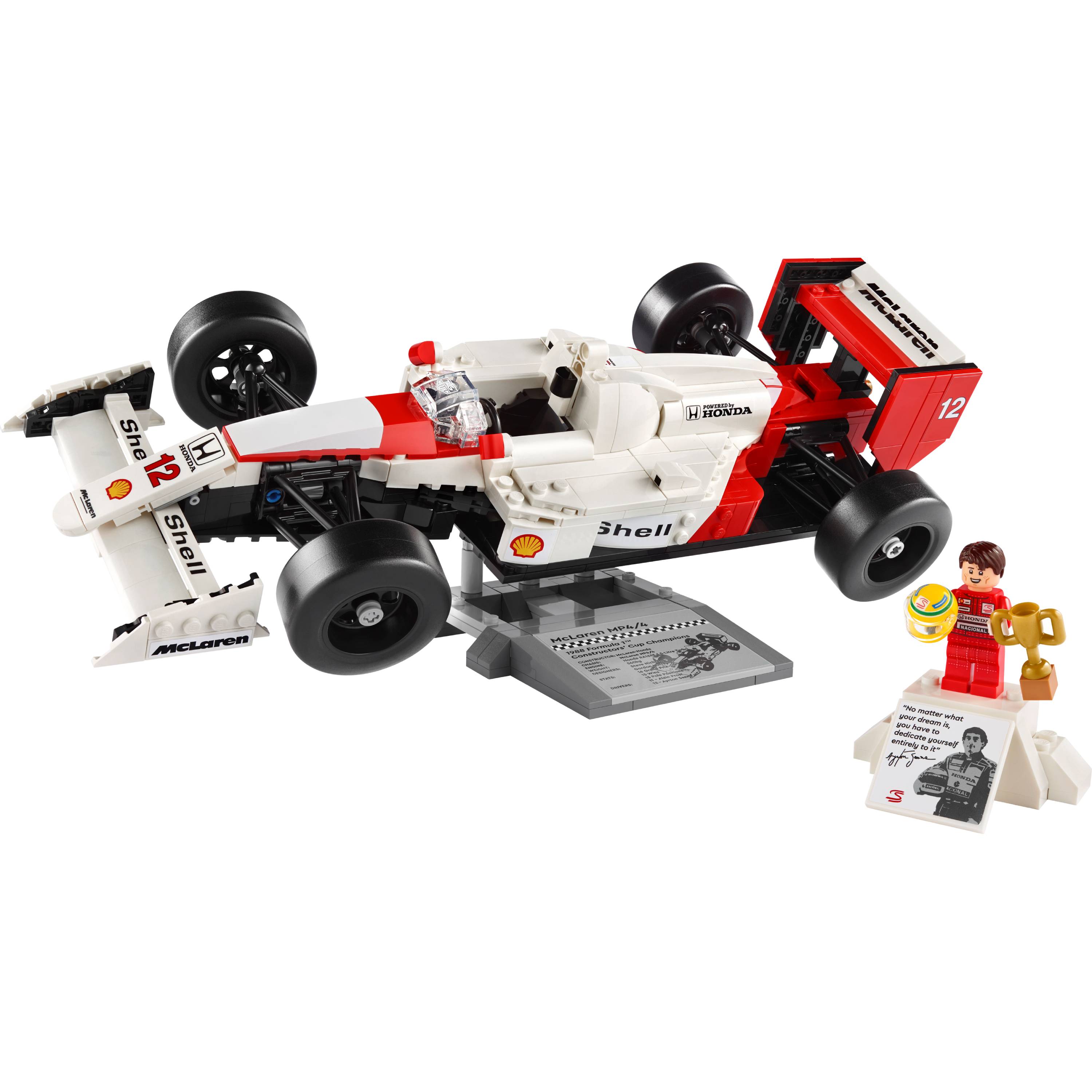 LEGO® Icons - McLaren MP4/4 e Ayrton Senna